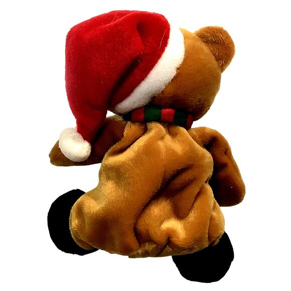 Vintage 7" Christmas Bear, Ho Ho Beans, Exclusive Sears and Roebuck & Co., EUC - Picture 2 of 5